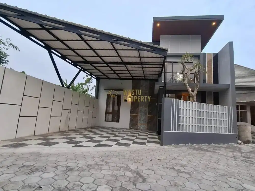 RUMAH SIAP HUNI CANTIK DALAM CLUSTER DI NGEMPLAK SLEMAN