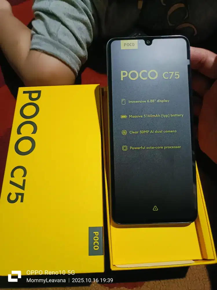 poco ram 6/128 baru buka segel dus