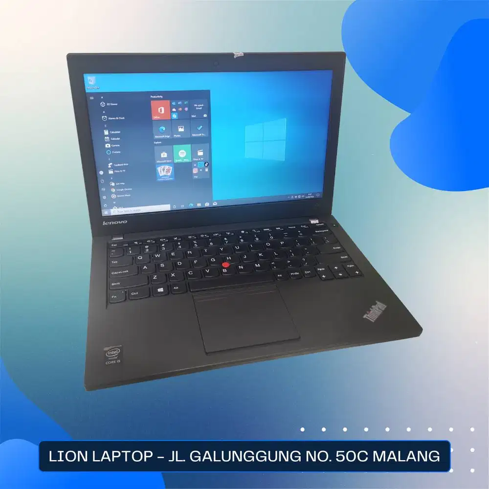 RAM 8GB SSD 256GB Core i5 Murah Lenovo Thinkpad X240 [16|10]