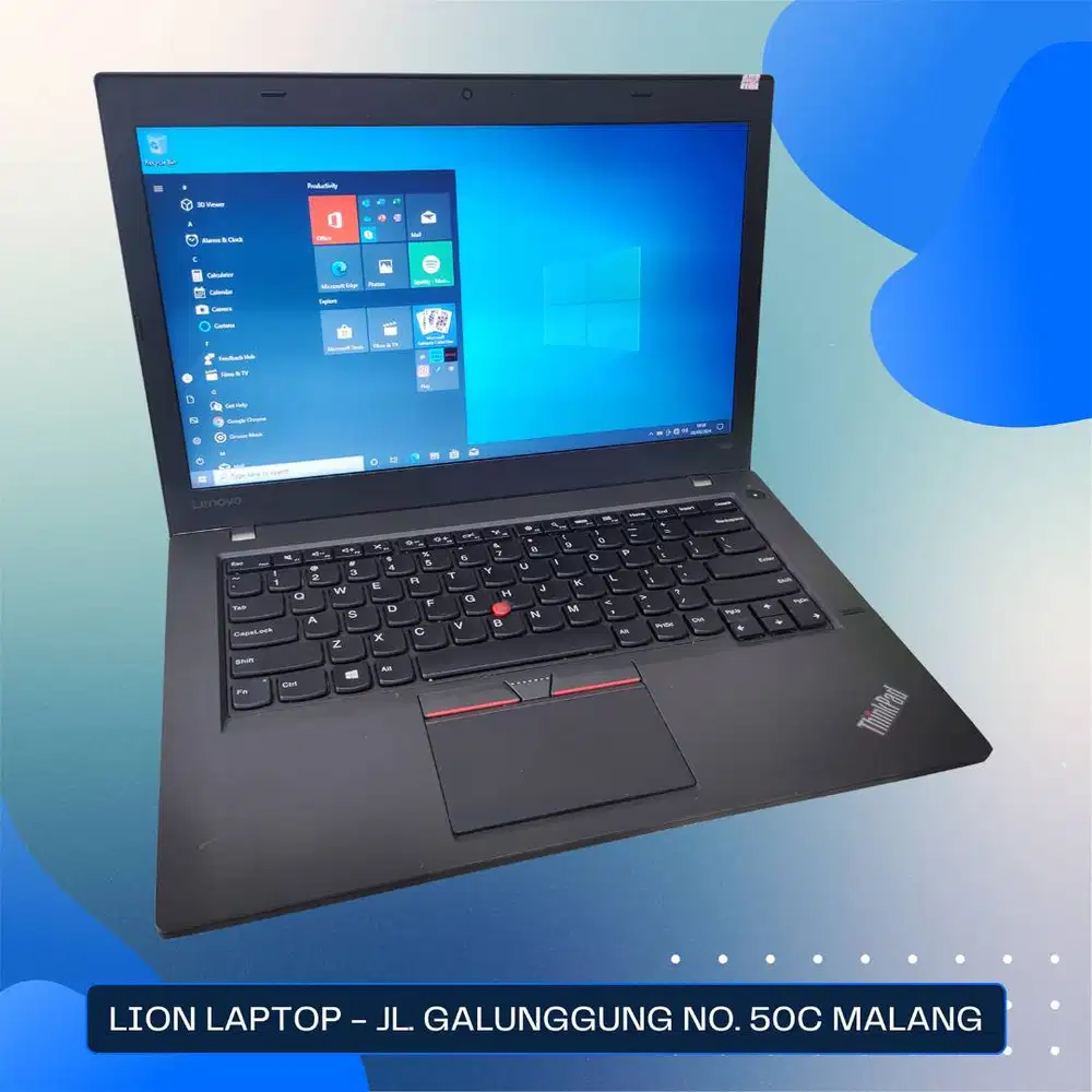 RAM 8GB Core i5 SSD 256GB Lenovo Thinkpad T460 [16|10]