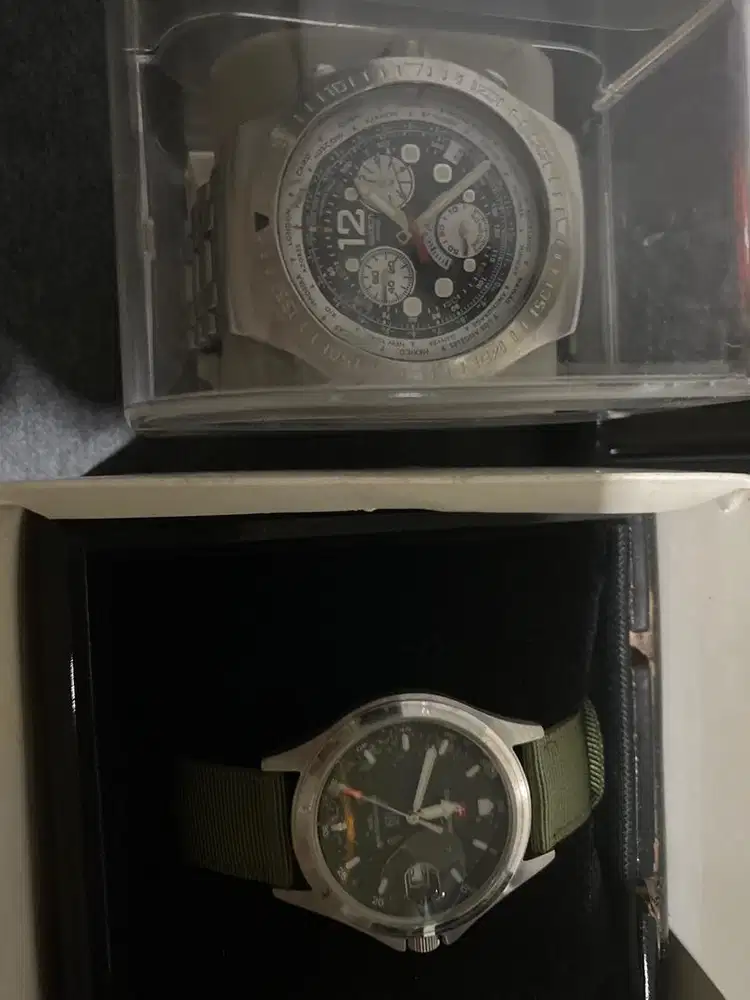 Jam tangan swatch dan swiss army