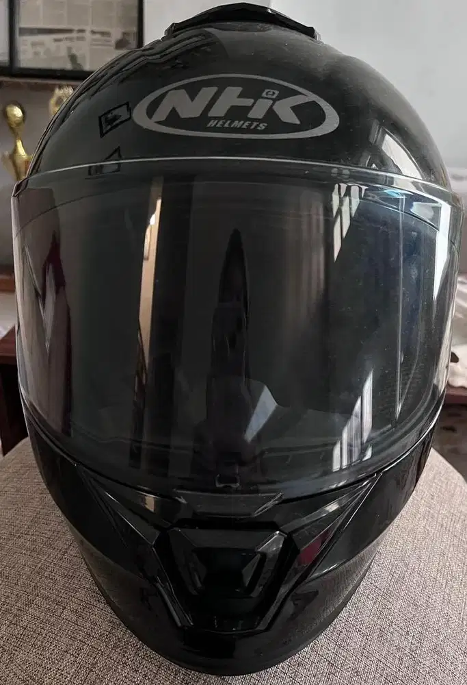 Helm NHK hitam mulus