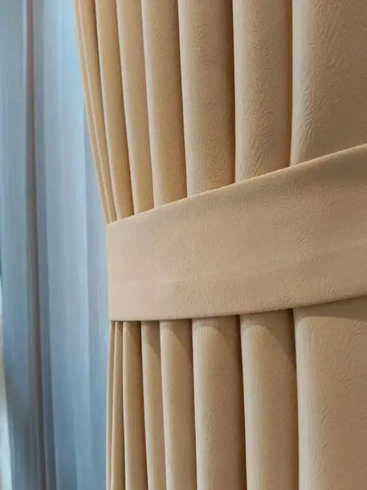 Gorden blackout import costum ukuran/free survey