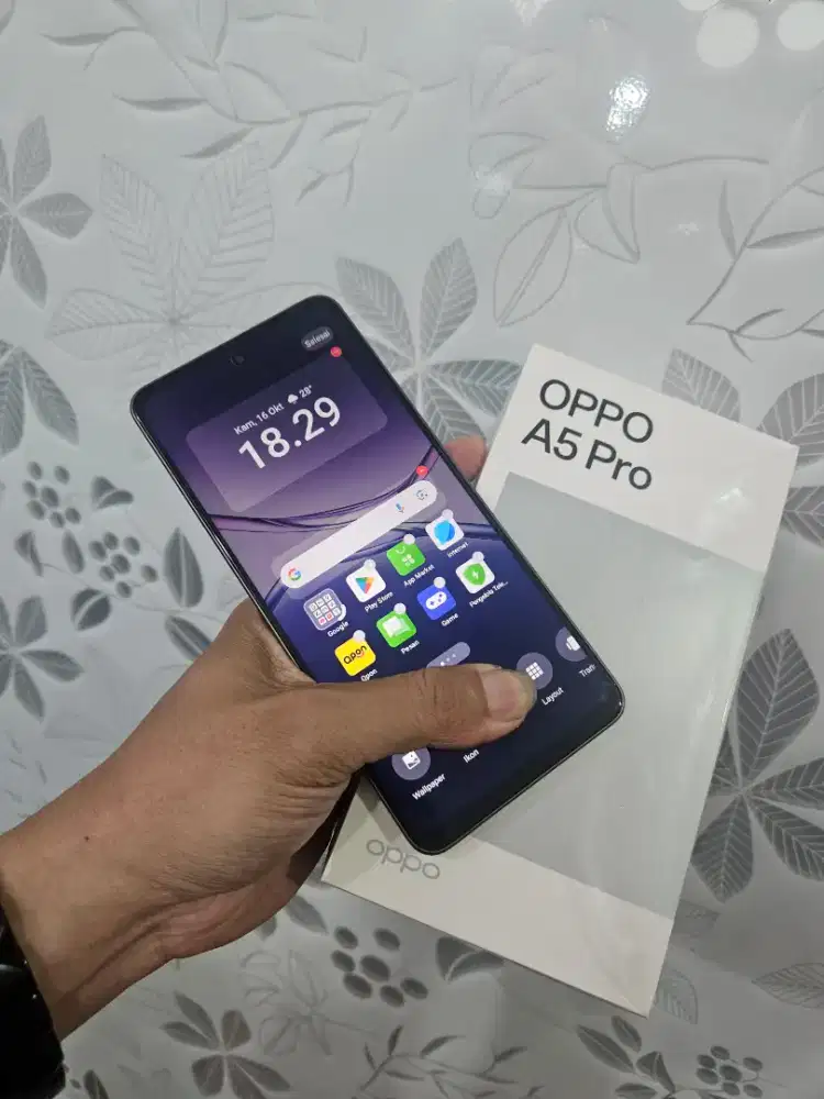 Oppo a5 pro ram 8/256 fullset mulus