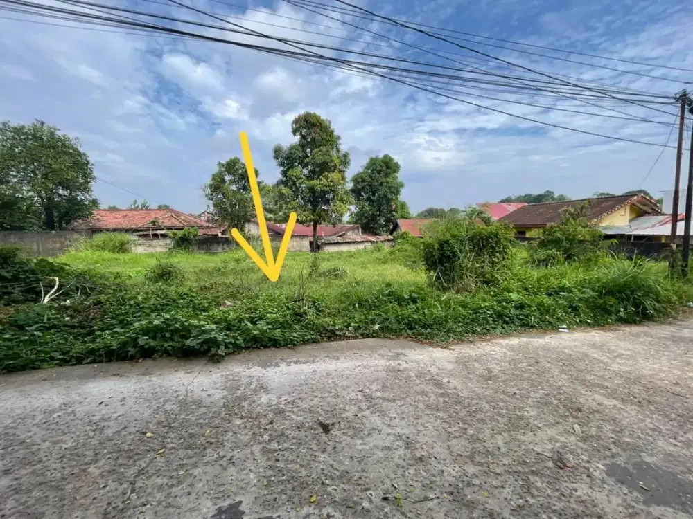 SHM Tanah Kemuning Dekat Jalan Utama Strategis: Cocok Bangun Rumah Kosan