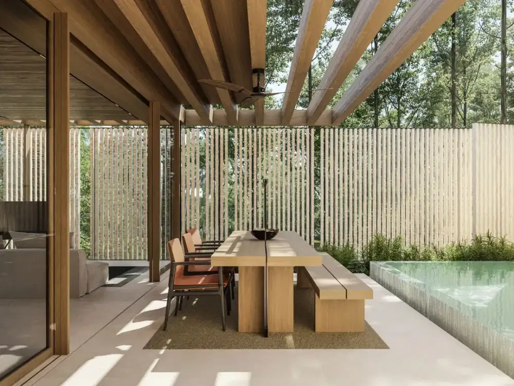 Villa Wellness Freehold di Tengah Hutan Canggu