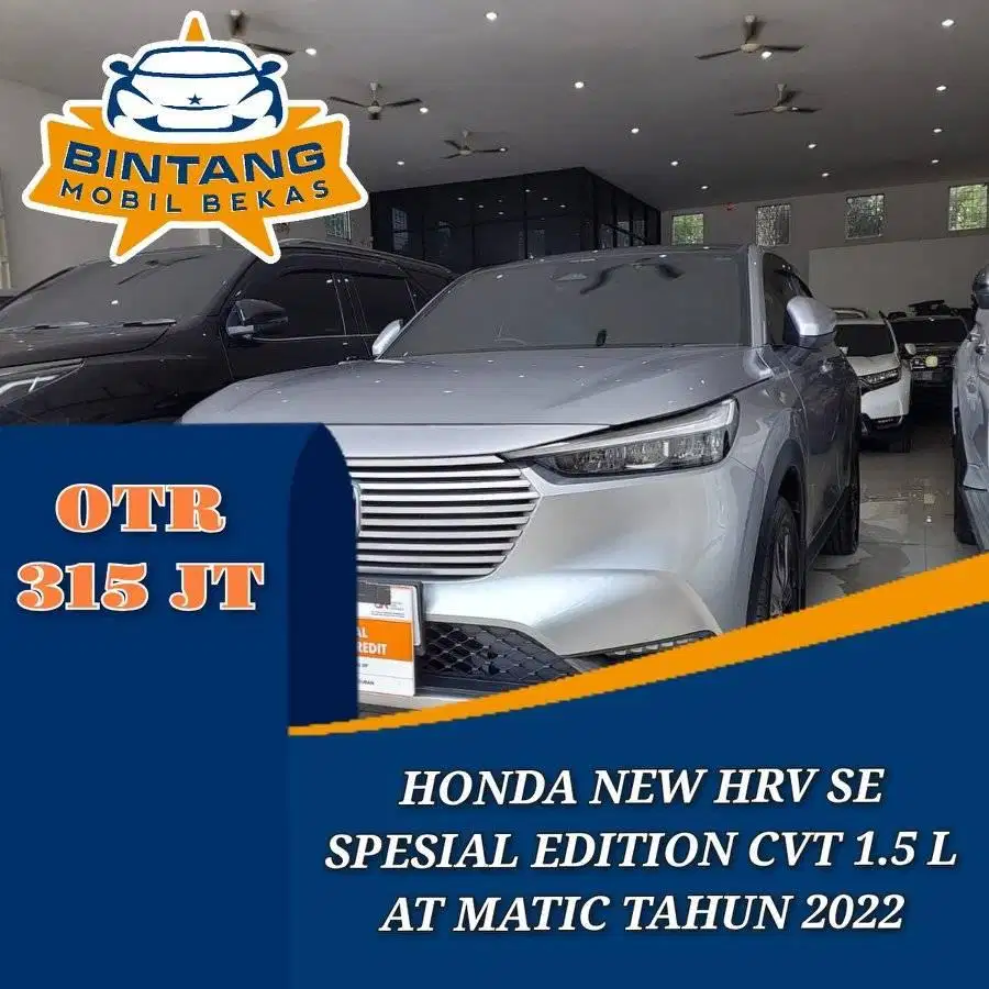 HONDA NEW HRV SE SPESIAL EDITION 1.5 AT MATIC 1500 CC TAHUN 2022