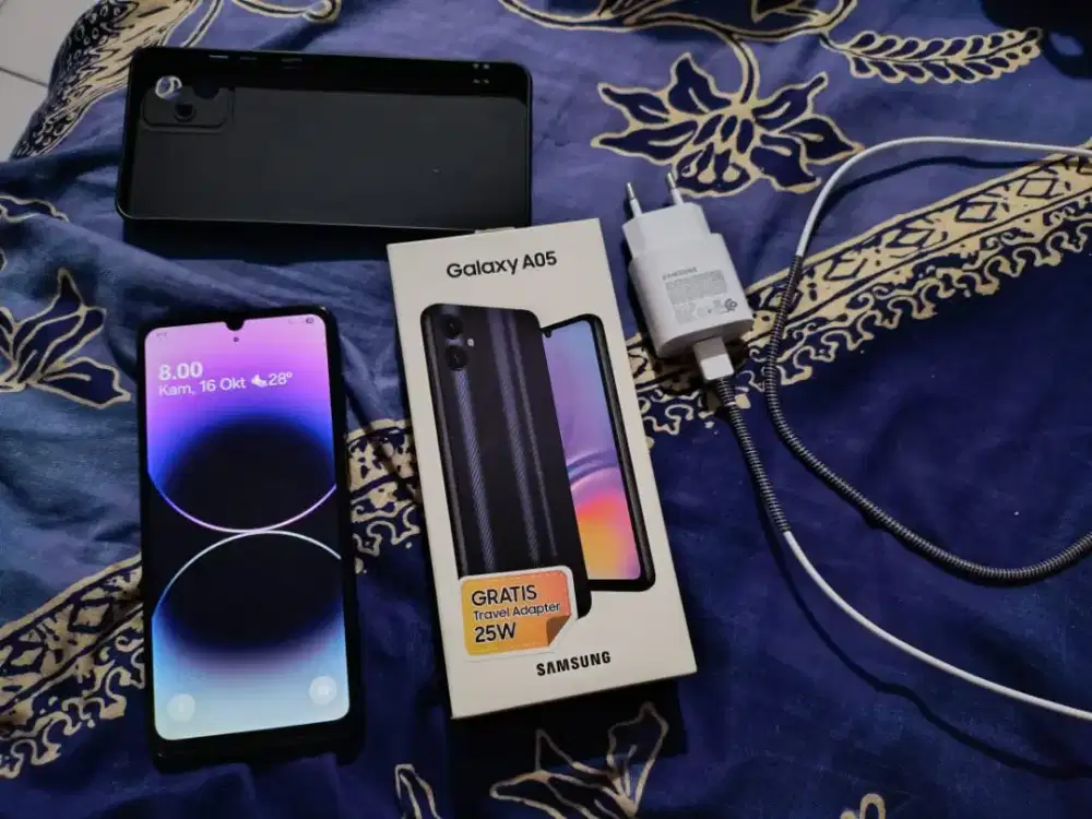 samsung a05 4/64 hitam
