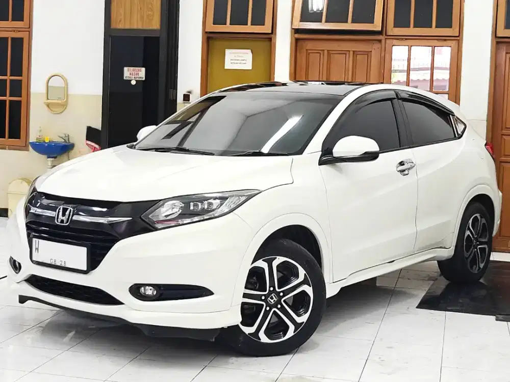Km76rb Honda HR-V 2018 Prestige 1.8 Automatic AT Putih W Tg1 Ori 2017