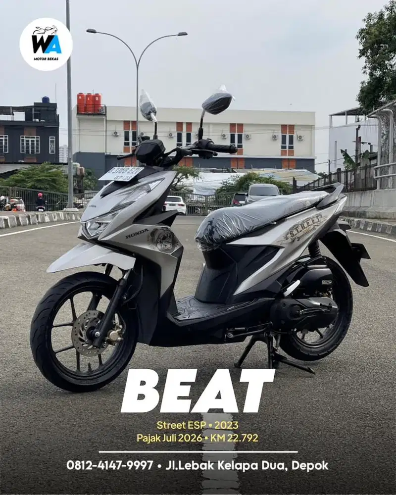 Cash/Kredit Honda New Beat Street Tahun 2023