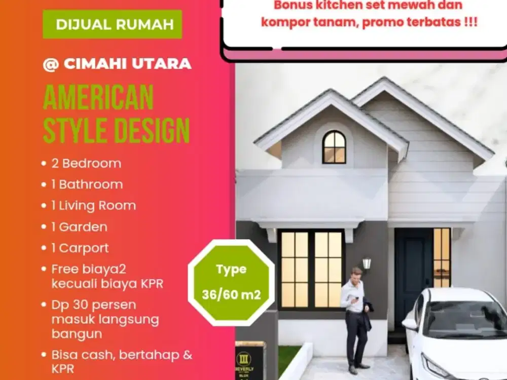 RUMAH CLASSIC CIMAHI HARGA RAMAH DAN BANYAK BONUS