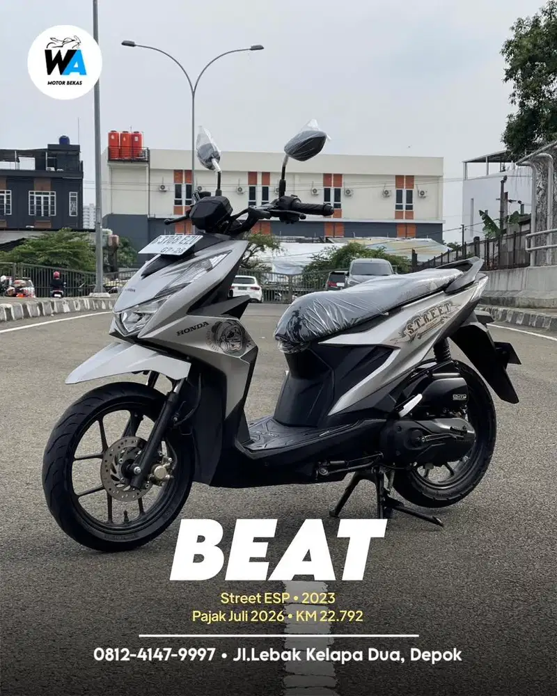 Cash/Kredit Honda New Beat Deluxe Cbs Iss 2023