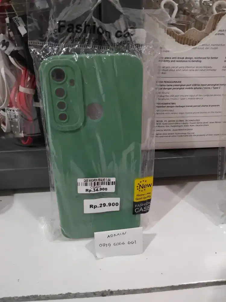 CASE MACARON REALME 5 | ATLANTIS DAHSYAT