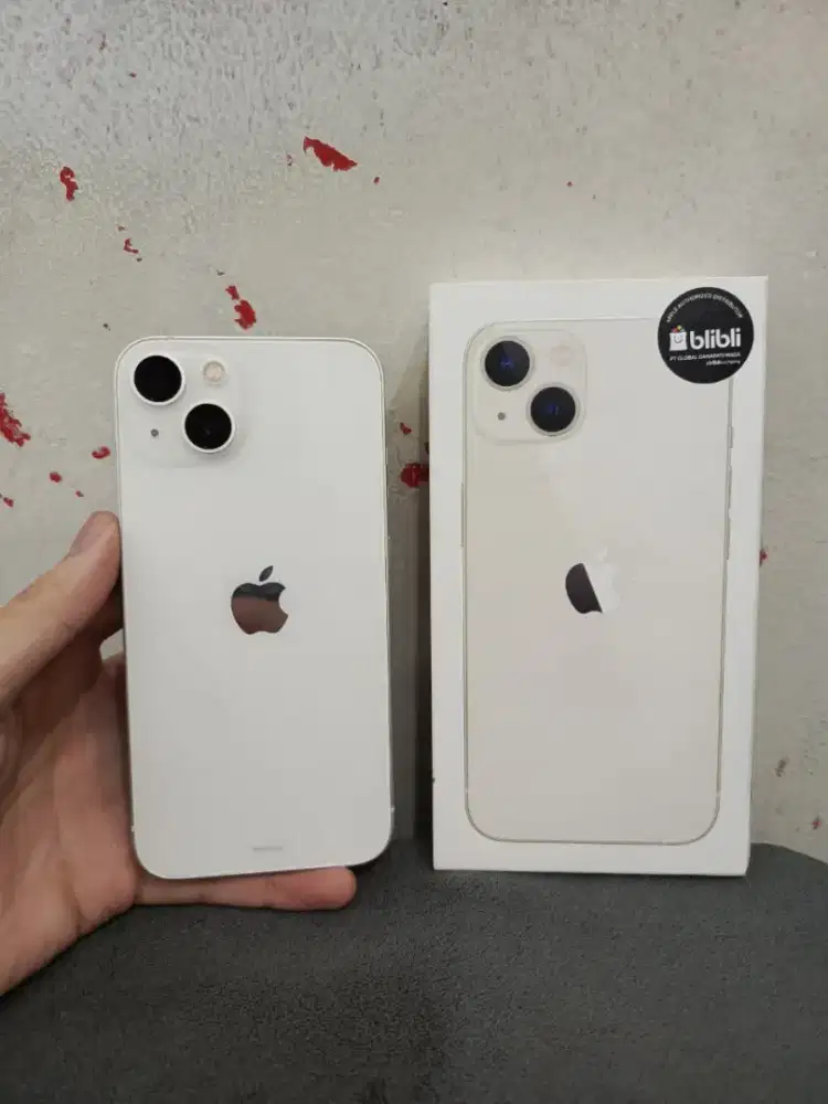 iPhone 13 128gb iBox Baru Sebulan, Garansi 11Bulan, Mulus Seperti Baru