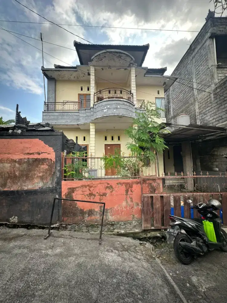 Buc rumah cantik 2lt luas 1are bedahulu gatsu tengah dkt subak dalem