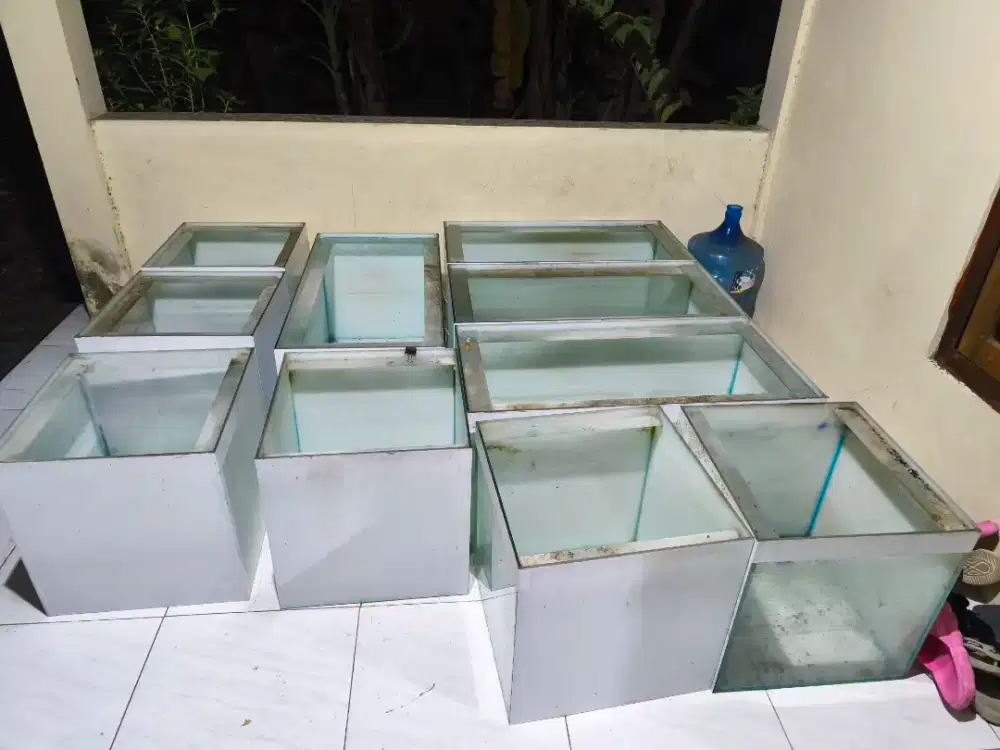 Akuarium 80x40x40 dan 40x40x40