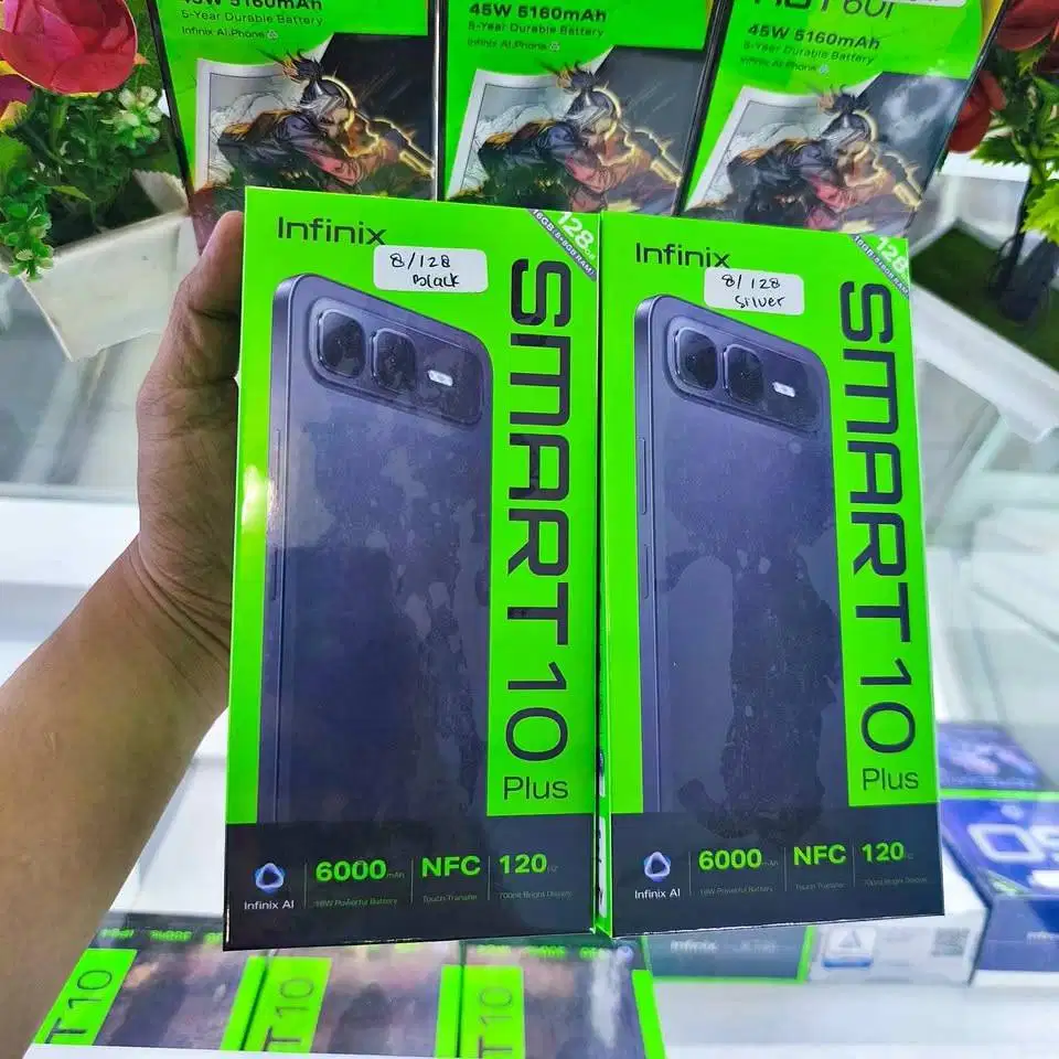 Infinix Smart 10 Plus Ram 8/128Gb Bergaransi Resmi 100% original