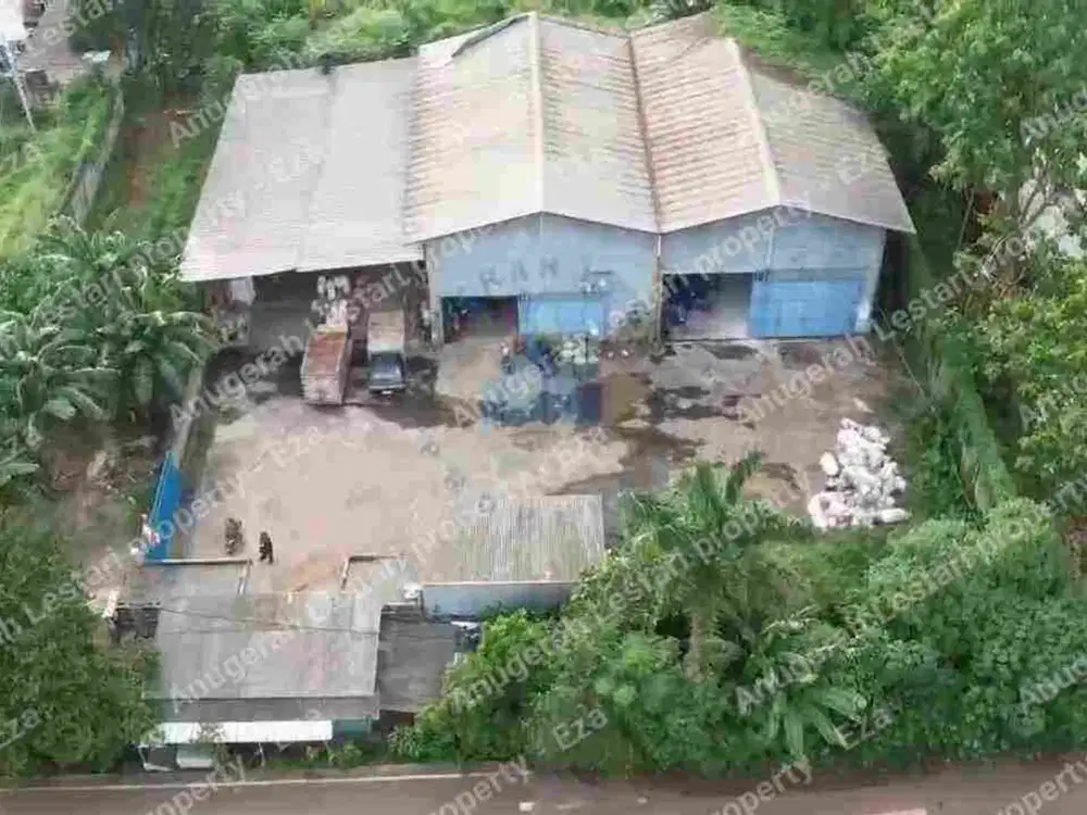 Dijual Gudang Area Strategis di Pagedangan, Tangerang - Banten. Akses Container!