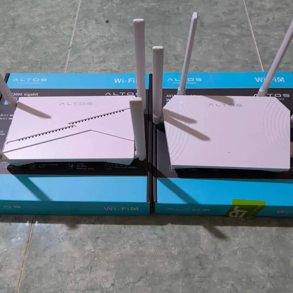 Router Wifi 6 Easymesh/Mesh Router AX3000 & AX1500 Altos Garansi