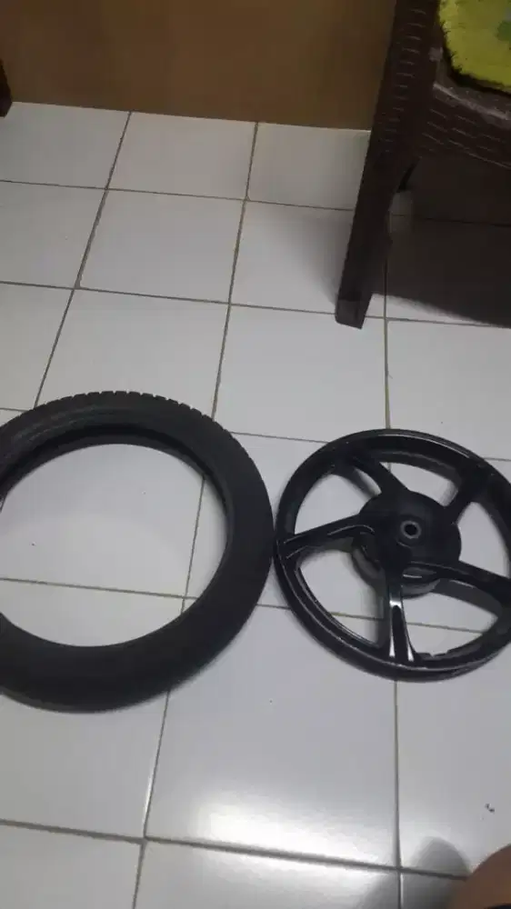 Velg mio dan ban tubeless michelin