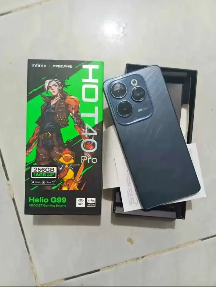 Infinix hot 40 pro 8/256 fullset