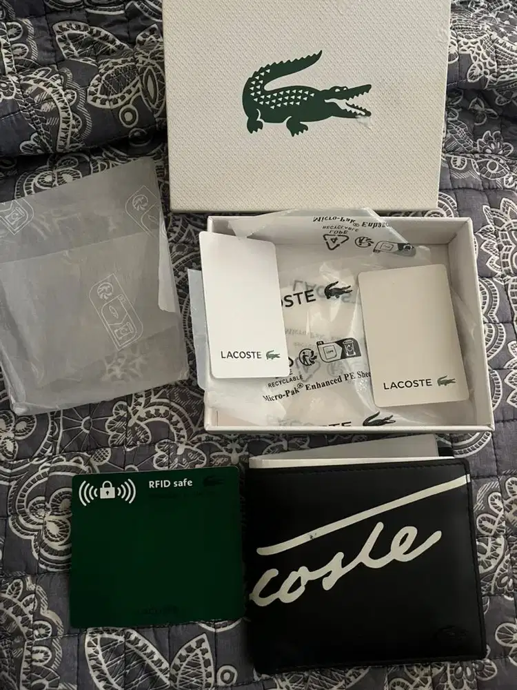 Wallet lacoste original second