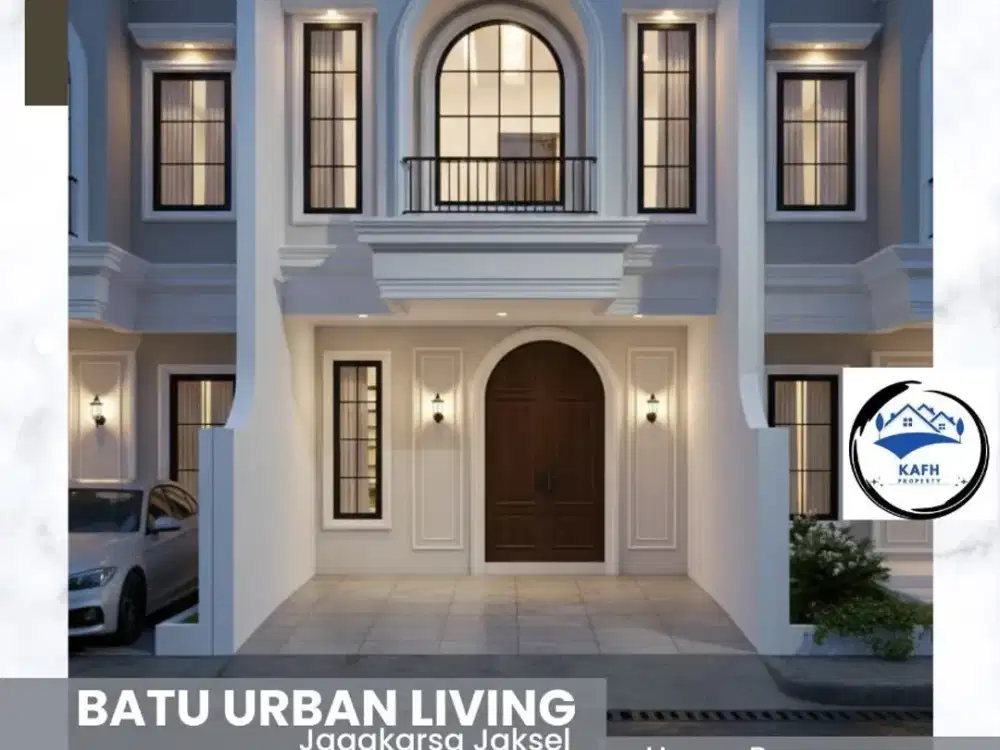 JAKARTA SELATAN Rumah Baru 2-lt Plus Rooftop daerah Jagakarsa