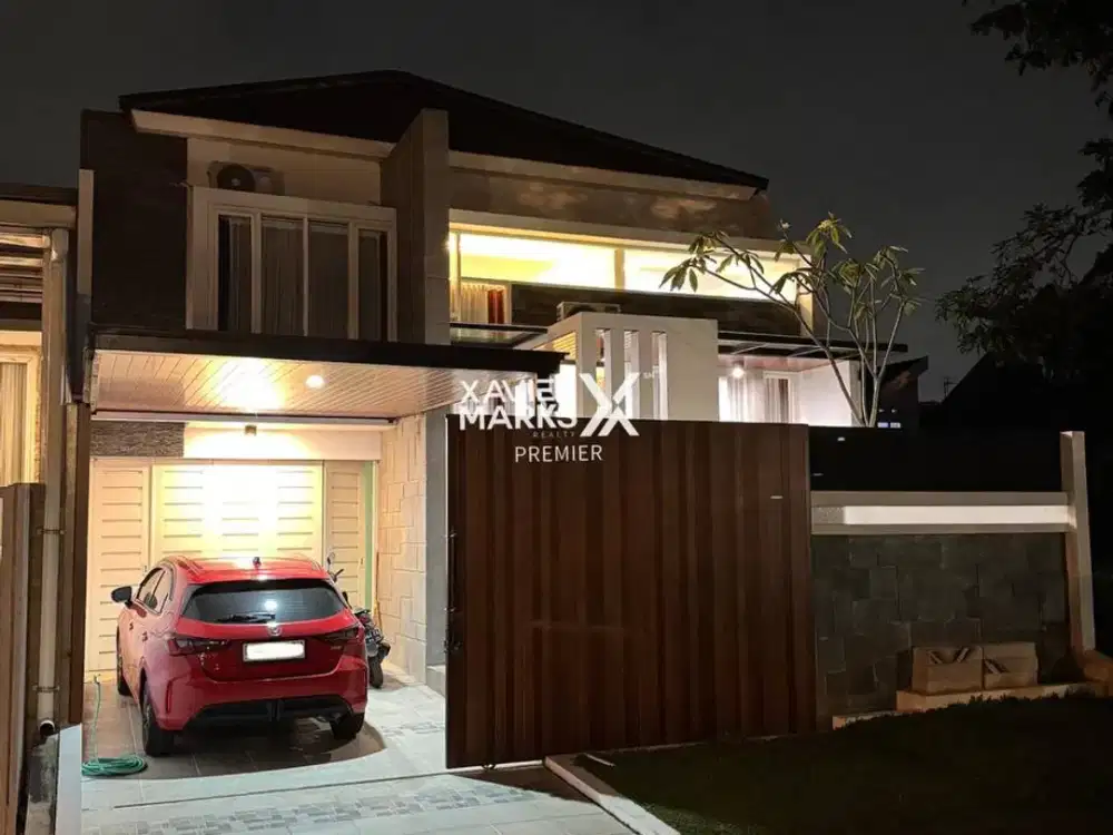 Rumah Kondisi Baru Semi Furnish Modern di Araya Golf Malang