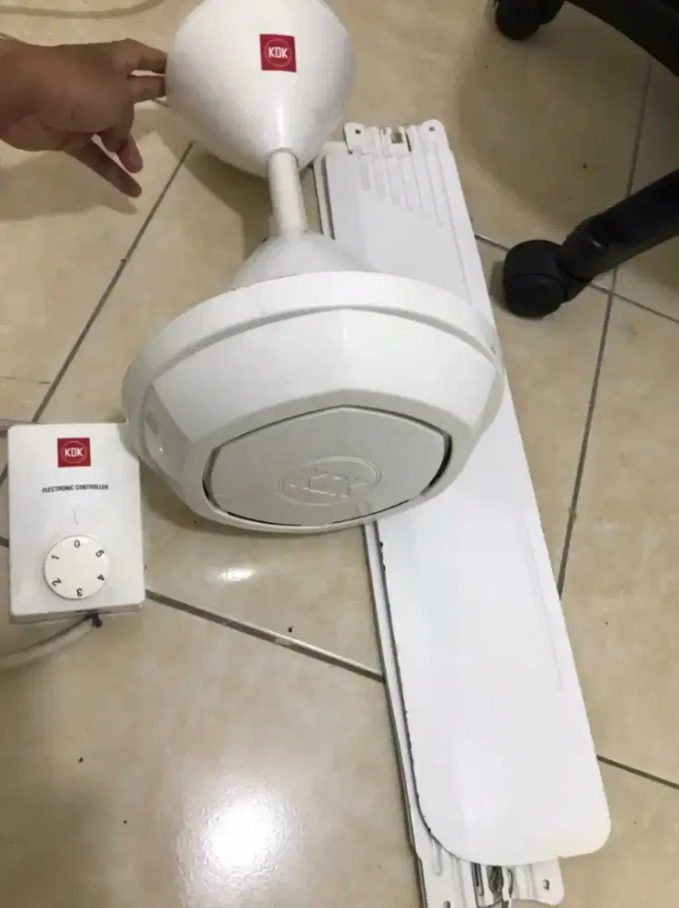 KDK Ceiling Fan 56 inch 5 Speed WZ56P Kipas Angin Atas Plafon KDK