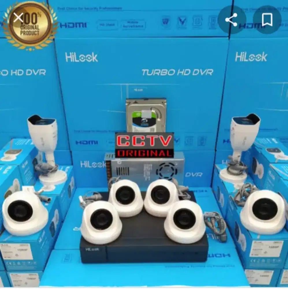 PROMO PAKET CCTV LENGKAP PLUS PEMASANGAN