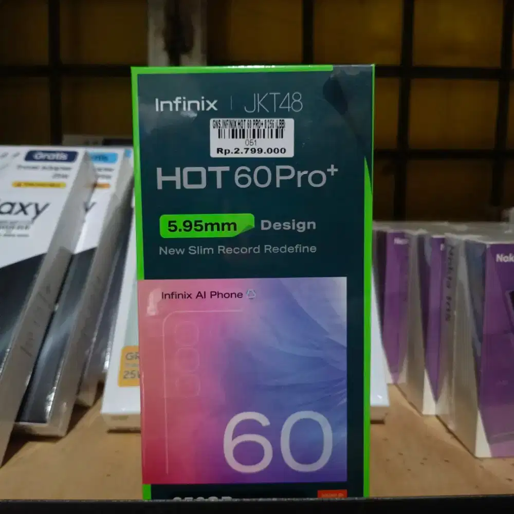INFINIX HOT 60 PRO+ 16/256GB 'ATLANTIS DAHSYAT'