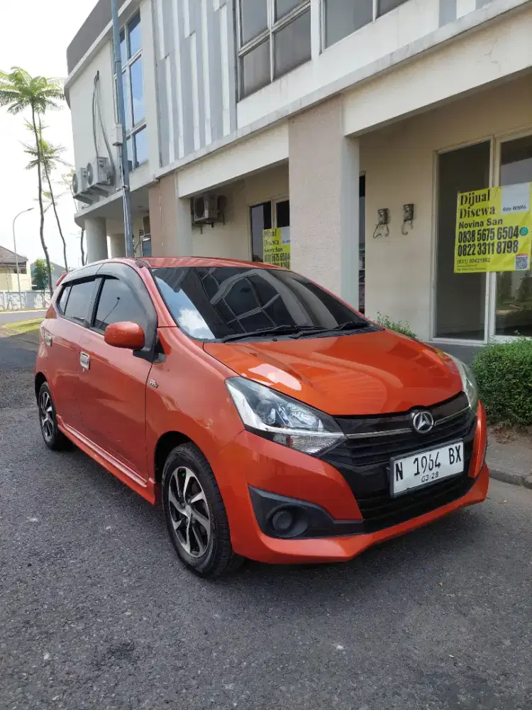 Ayla X matic 2018 1200cc / ayla 2018 / ayla x 1.2 / orange oranye