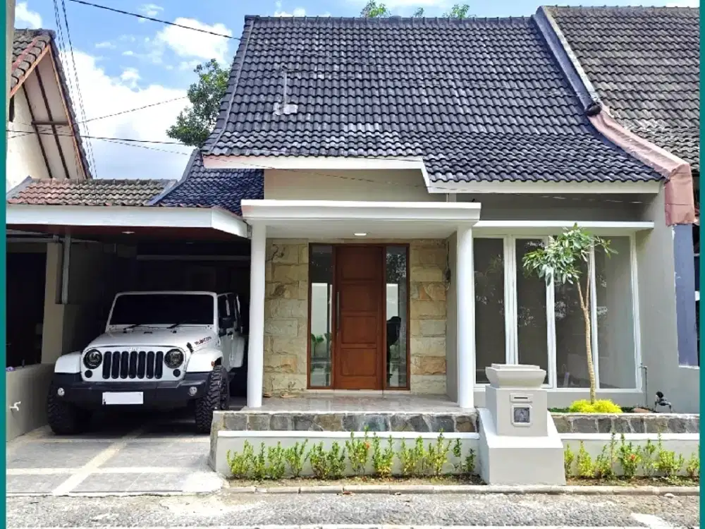 Jual Rumah di Aspal Utama Jl Palagan, Row 8 Meter