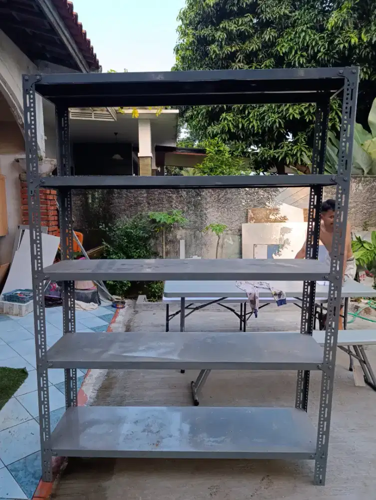 Jual rak besi second P 150 cm, Lok Pamulang barat, Tangsel