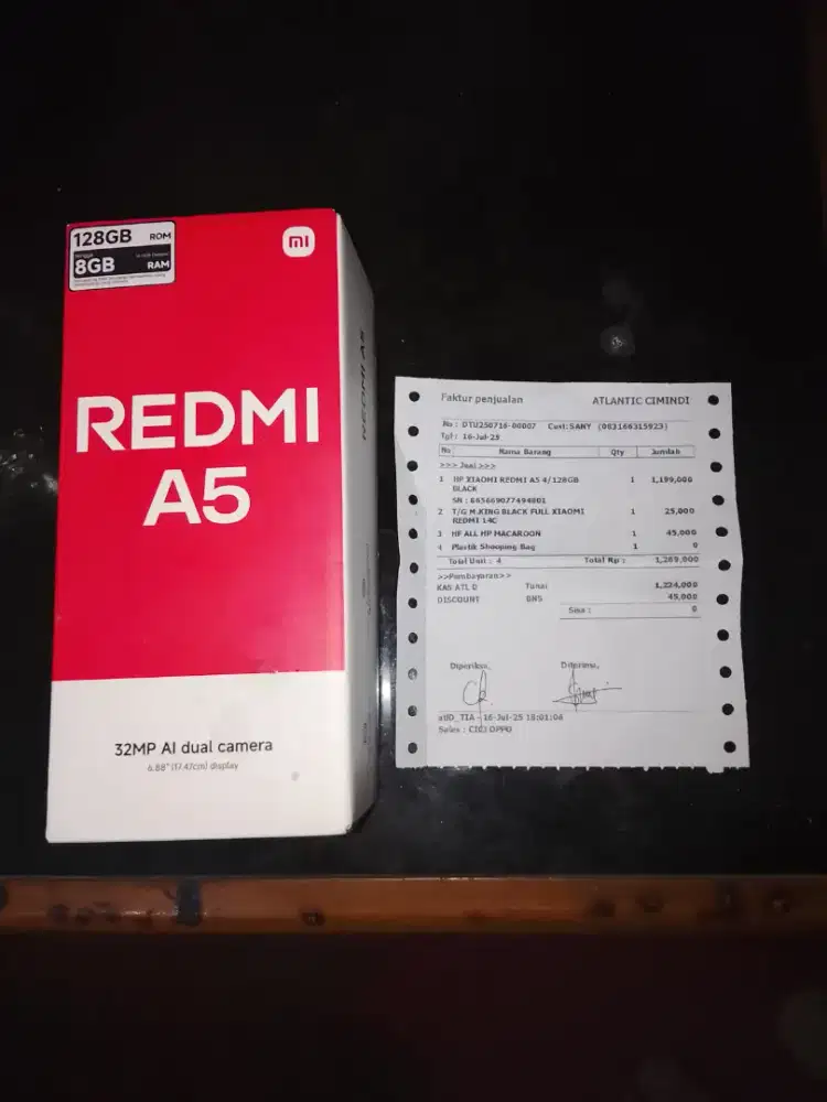 Redmi a5 masih ada garansi