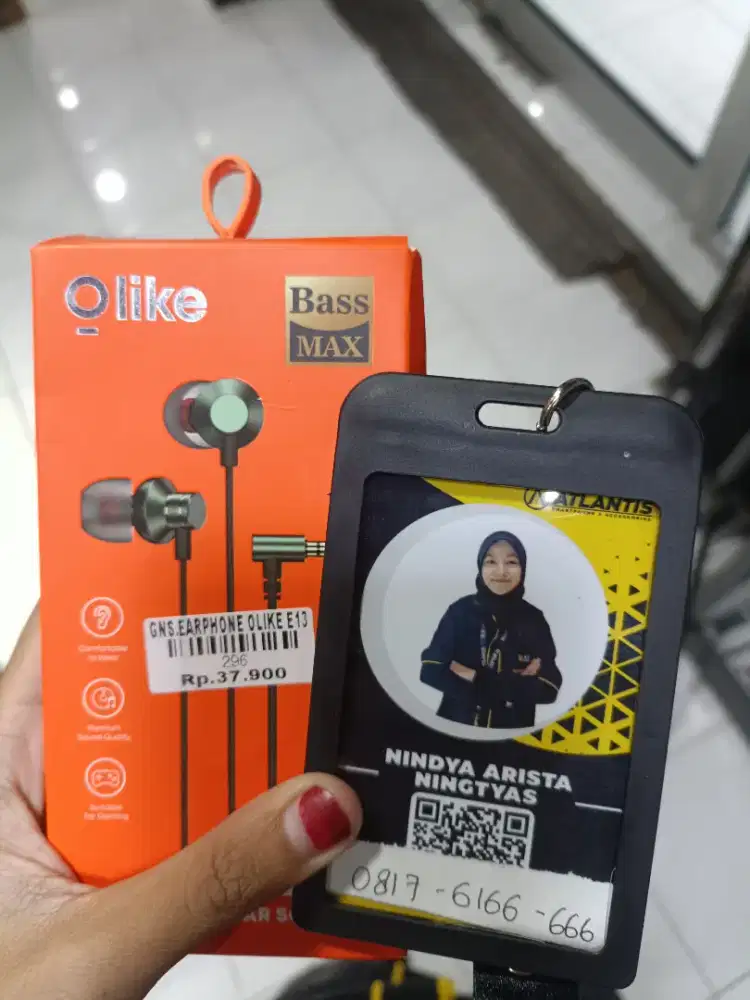 Earphone olike E13 ATLANTIS DAHSYAT