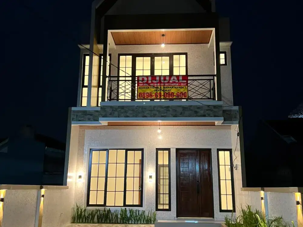 Sentul City Bogor 100% Baru 4 Bedroom 3 Bathroom hanya 1,175 Milyar Griya Alam Sentul