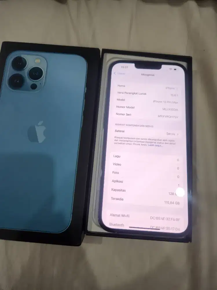 Iphone 13 promax 128gb ibox