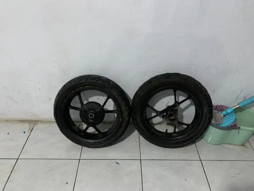 Velg ORI aerox + ban Michelin aspira