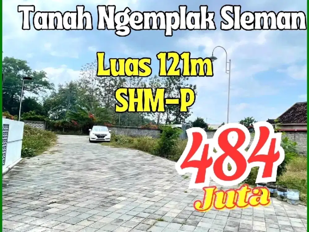 Jual Murah 400an Jt Dekat Stadion Maguwo Sleman