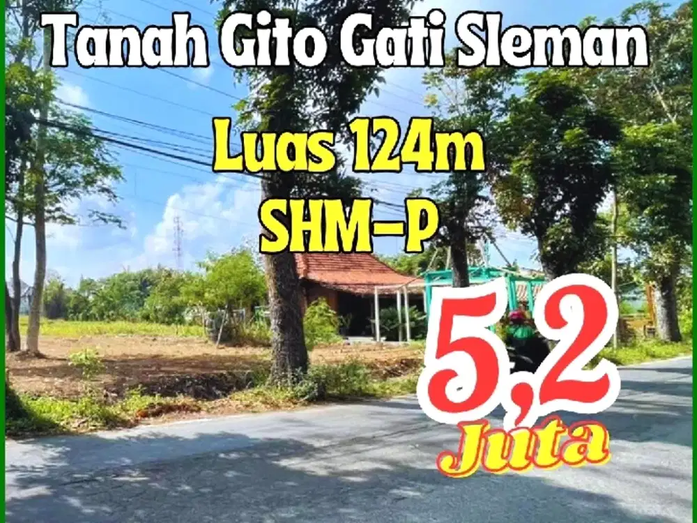 Dijual Jl Gito Gati, Tanah SHM Murah