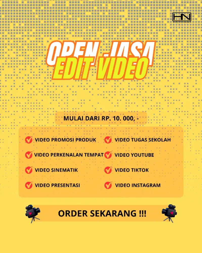 JASA EDIT VIDEO MURAH PROFESIONAL