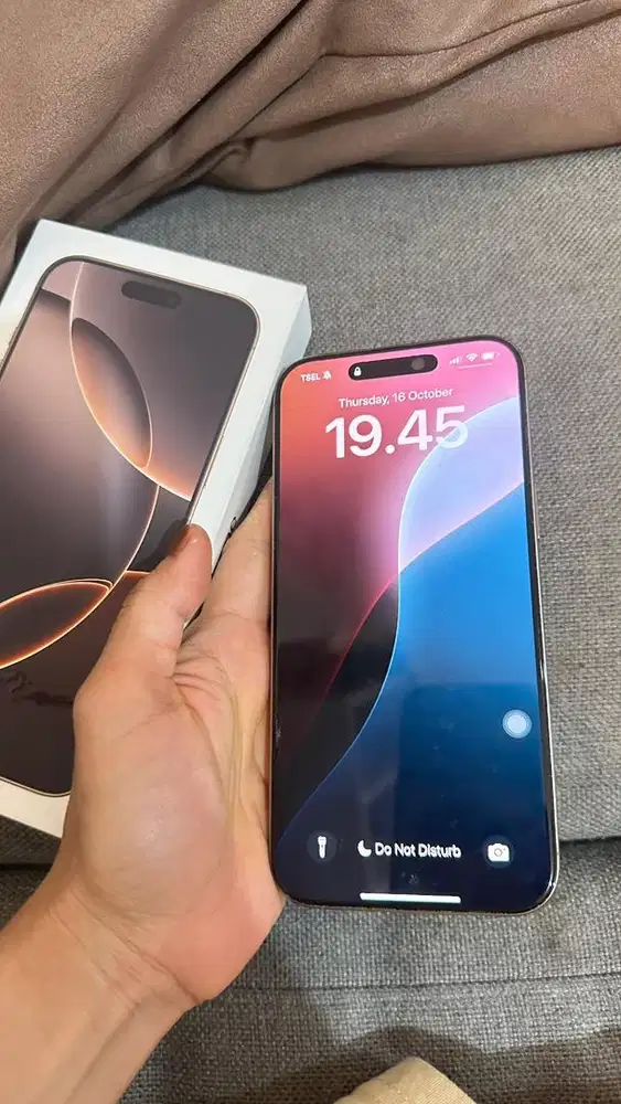 iphone 16 promax 256 baru 3 bulan pakai ibox
