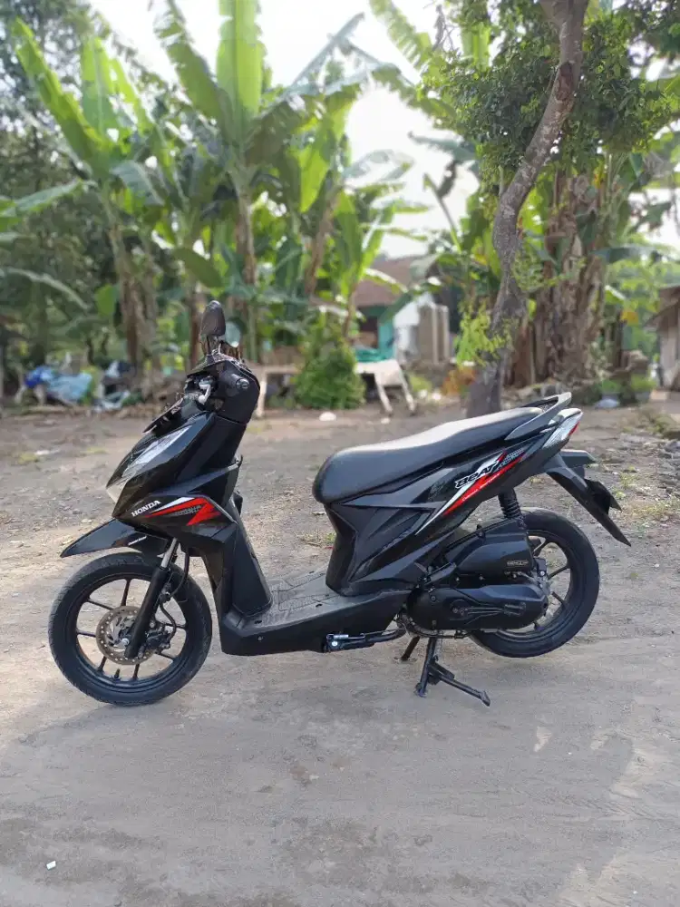 New honda beat 2021 hitam favorit bensin irit