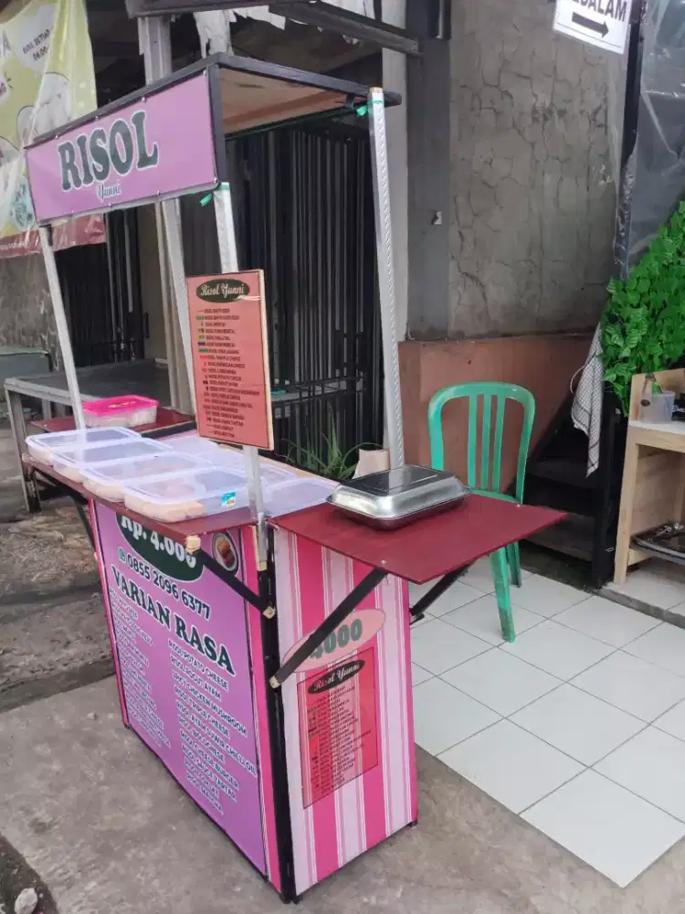 BOOTH / GEROBAK JUALAN