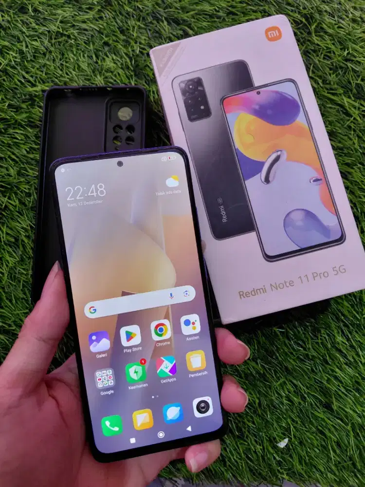 Xiaomi Redmi Note 11 pro 5g 8/256 resmi mulus