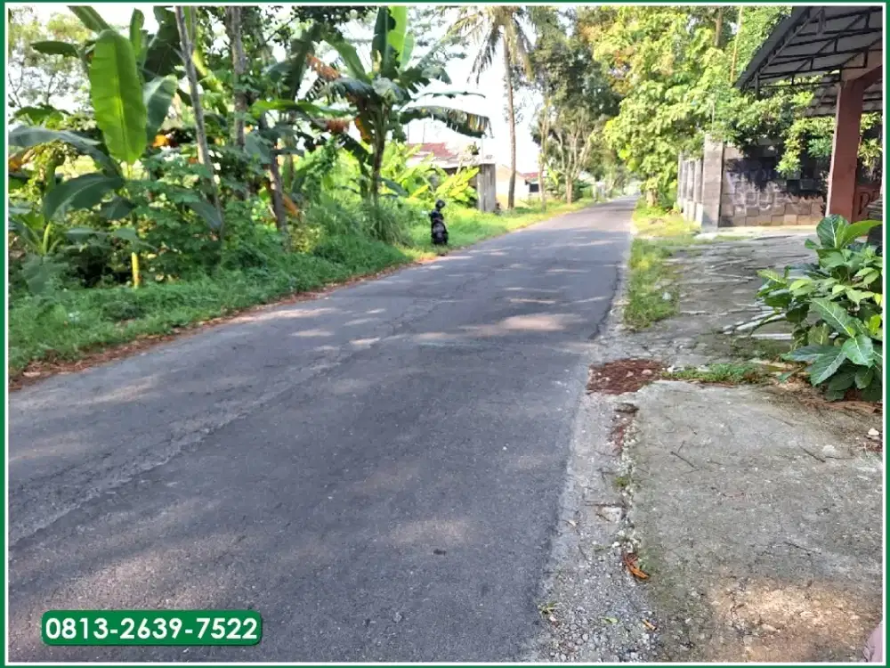 Sawah Dijual Godean Akses Tronton Nego