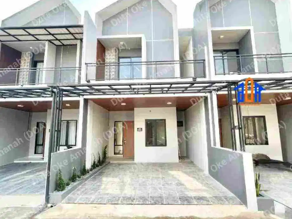 Furnished Akses Lebar 4 Kamar Tidur Dekat Tol Limo