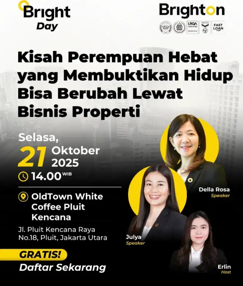 Seminar Bisnis Property Masa Kini
