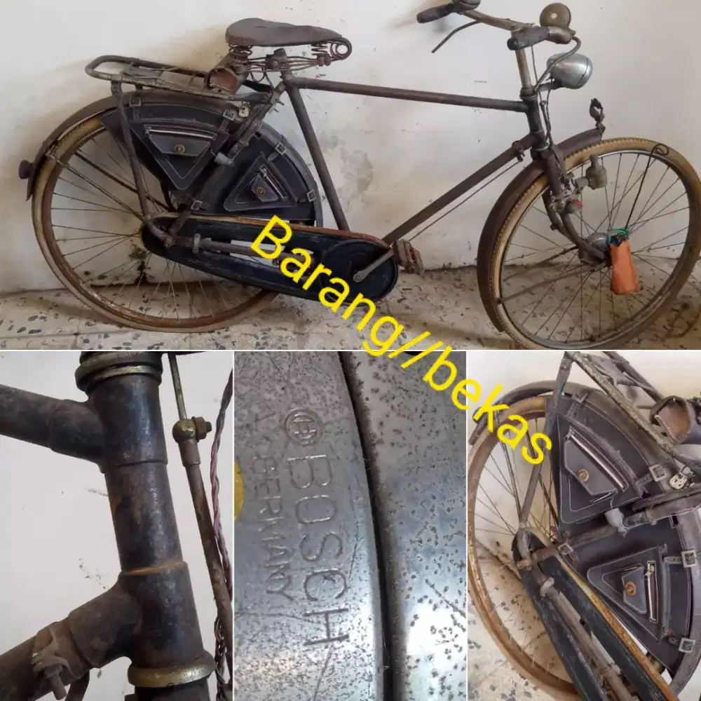Sepeda ontel jadul